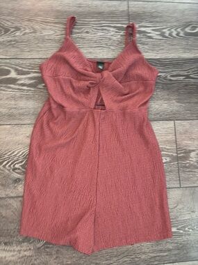 Women’s Small Wild Fable  Rose Pink Romper with Chest Cut-Out
